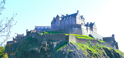 Die Burg �ber die Hauptstadt von Schottland